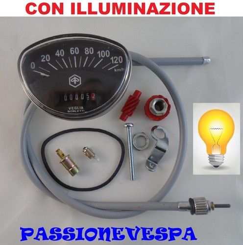 Kit contachilometri 120 h - contachilometri, km/h
