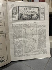 Rivista L’ITALIA COLONIALE Annata 1927 Africa Orientale Ecc Colonie