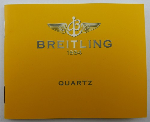 Breitling manuale - manuale, di