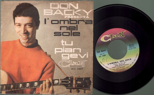 Don backy ombra - backy, l'ombra