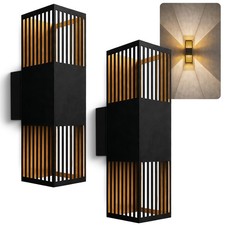 2 pezzi lampada da parete LED