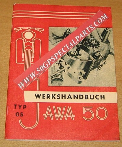 Jawa werkshandbuch typ - werkshandbuch,