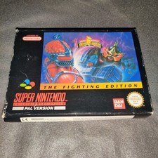 Mighty Morphin Power Rangers: The Fighting Edition (Super Nintendo) - Gioco SNES
