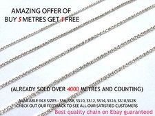 1 Metro Catena Di Cristallo