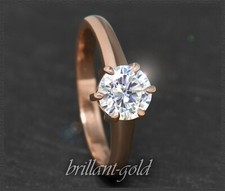 Diamant Ring, 0,98ct Solitär