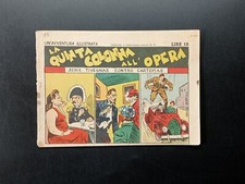 fumetto AVVENTURA ILLUSTRATA Esperia TIVEGNAS La quinta colonna dell'opera