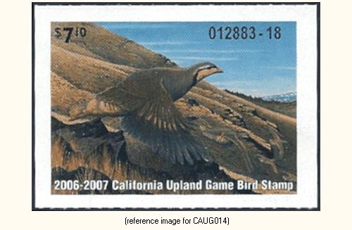 D2k california upland - california, bird