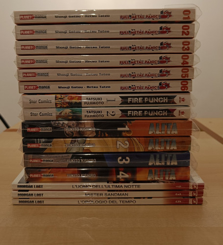 Lotto manga vari alita fire - alita,