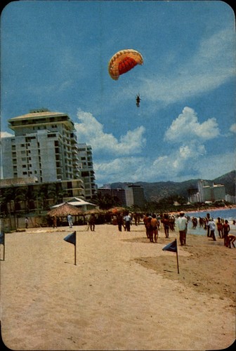 Parasailing acapulco messico - parasailing,