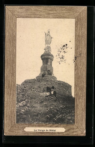 Cpa bédat vierge du - la,