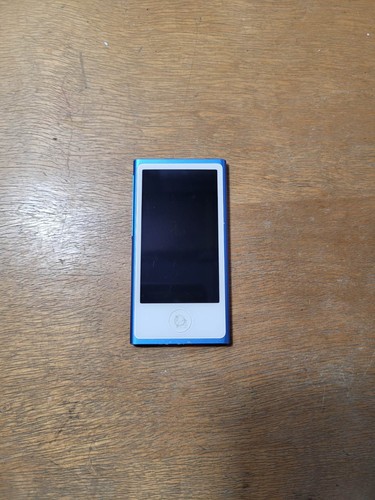 Blue apple ipod - nano, 7th