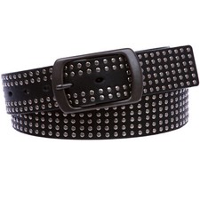 Cintura in vera pelle con