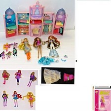 ENORME lotto bambole WINX CLUB CASTELLO, Bloom Stella Flora, figure bambole