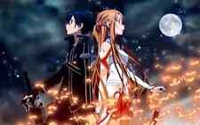 Sword Art Online Kirito and Asuna Cosplay Costumes
