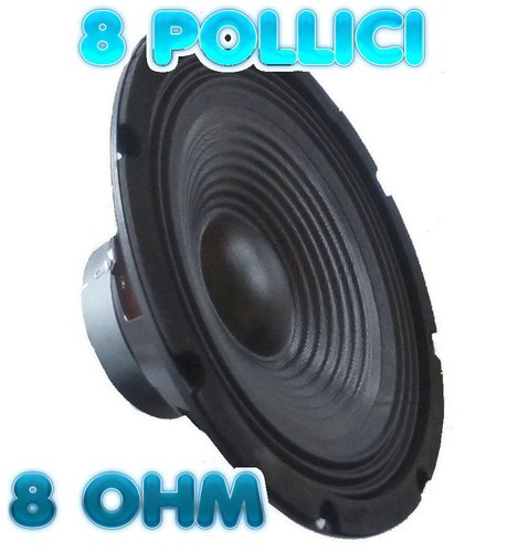 Woofer ohm 8 - ohm, pollici