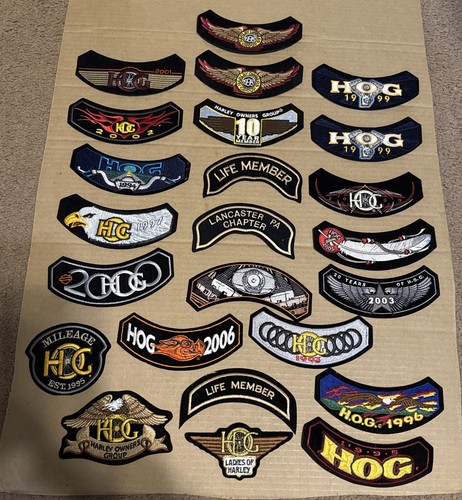 Lotto toppe harley davidson - 24,