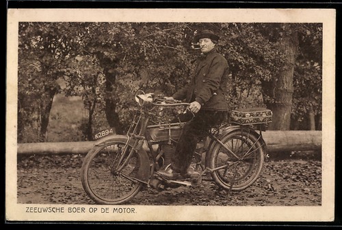 Cartolina uomo olandese - uomo,