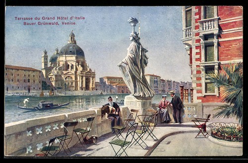 Cartolina artistica venezia - cartolina,