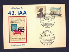 GERMANIA 1967 FDC SALONE