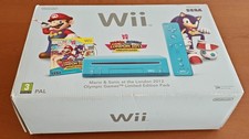 Nintendo Wii Console Mario & Sonic at the London 2012 Olympic Edition. 