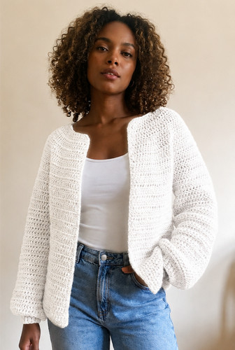Cardigan fatto mano - fatto, a