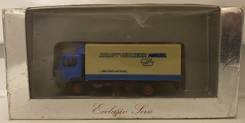 Herpa mercedes 814 valigia - mercedes,