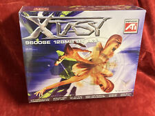 NUOVA CON SCATOLA VINTAGE ATI RADEON 9600 SE 128 MB AGP scheda video grafica Windows 98