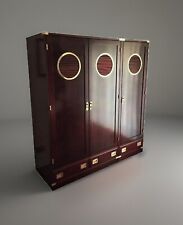 Armadio stile marina in mogano