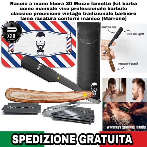 Rasoio mano libera mezze - libera, 20