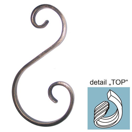 Ornamento asimmetrico per - ornamento,