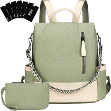 Eshow Zaino Antifurto Da Donna, Zainetto Multifunzionale, Borsa Casual Pochette