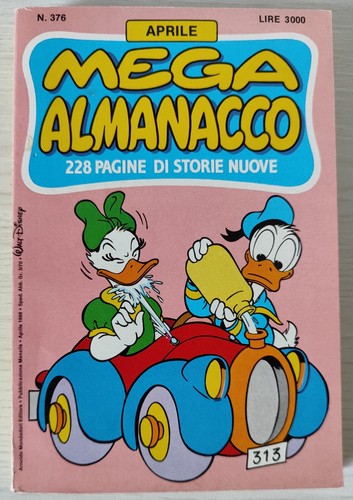 Mega almanacco topolino - almanacco, n.376