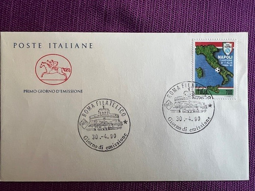 Italia 1990 fdc - italia,