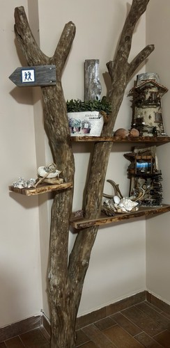 Libreria artigianale legno - libreria,