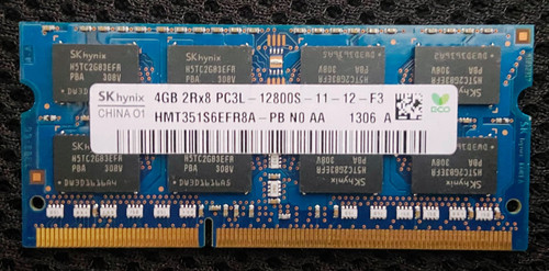 1x4gb ddr3 laptop ram 1rx8 - 1x4gb,
