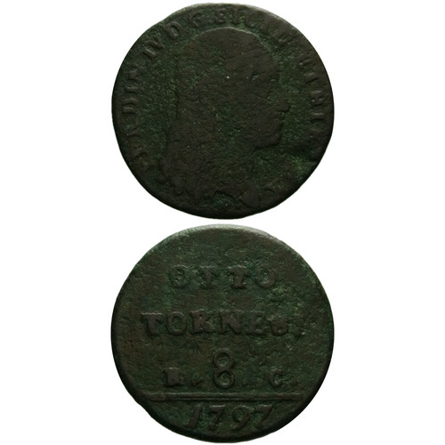 Regno napoli tornesi 1797 - tornesi,