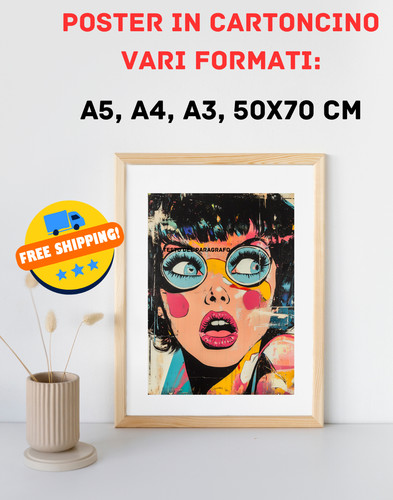 Poster pop art vari - poster, formati
