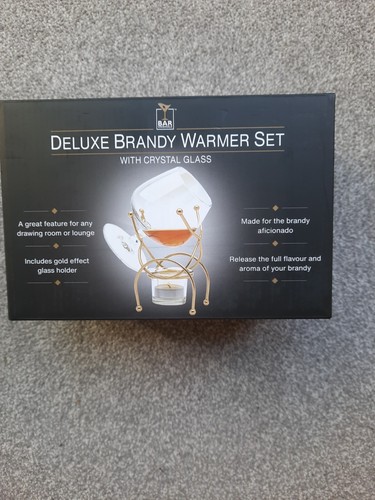Deluxe brandy warming - brandy, set