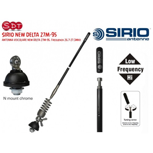 Sirio new delta 27m - new, 27m-95