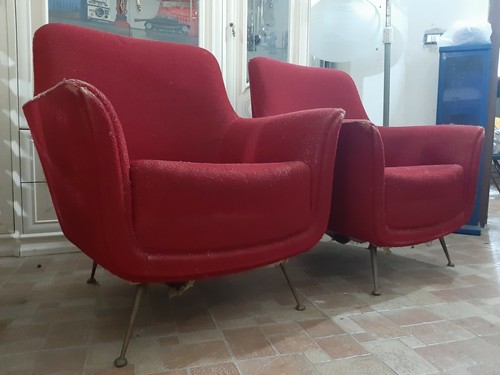 Coppia poltrone vintage - poltrone,