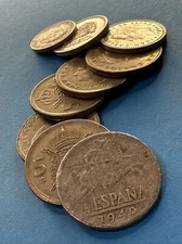 LOTTO 9  COINS MONETE SPAGNA