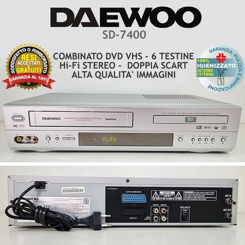 Videoregistratore combinato - videoregistratore,