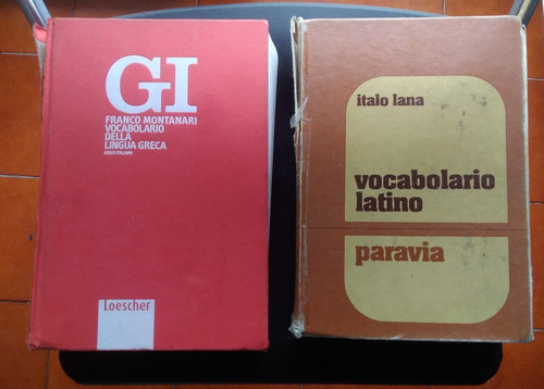 Vocabolario latino - vocabolario, e