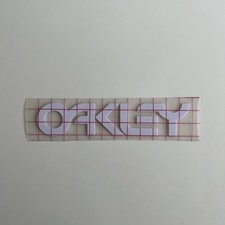 Adesivo logo snowboard Oakley