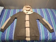 FELPA CON CAPPUCCIO IN LANA