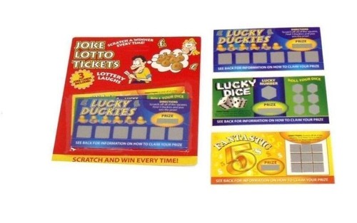 Biglietti lotto scherzo 3 - scherzo,