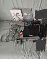 Console Wii Nintendo nera con