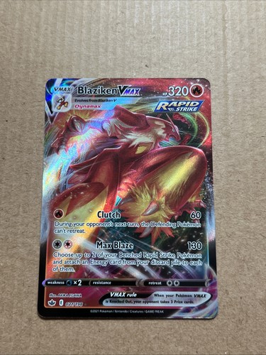 Pokémon tcg blaziken - blaziken, vmax