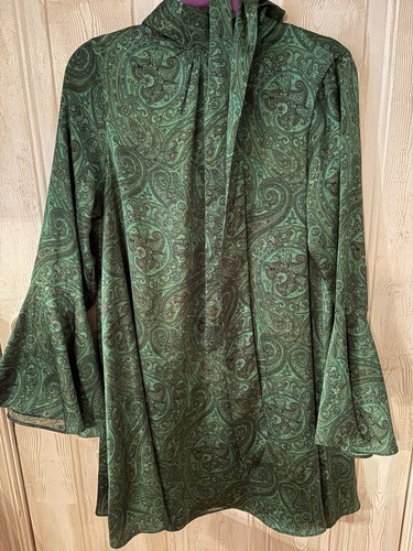Abito julie seta paisley - in,