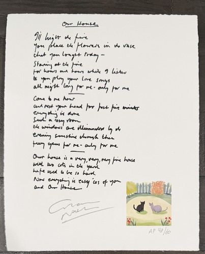 Graham nash litografia - graham,